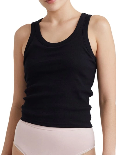 PAPINELLE MILLA RIB SHELF-BRA TANK