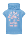 Dsquared2 Hoodie With Logo Print In Blue