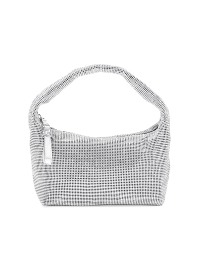 Cole Haan Women's Mini Diamante Hobo Bag In Silver