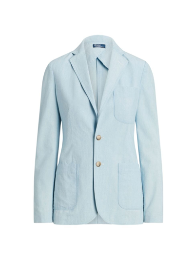 Polo Ralph Lauren Chambray Single-breasted Blazer