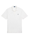 Polo Ralph Lauren Cotton & Linen Classic Fit Polo Shirt In White