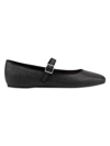 Marc Fisher Ltd Marc Fisher Women's Lailah Textured Mary Janes In Black