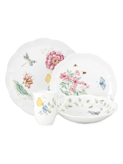Lenox Butterfly Meadow 4-piece Place Setting In White