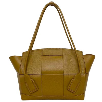 Bottega Veneta Arco Brown Leather Tote Bag ()