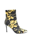 VERSACE POINTED TOE BOOTS