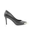 Versace Flat Shoes Black In Black