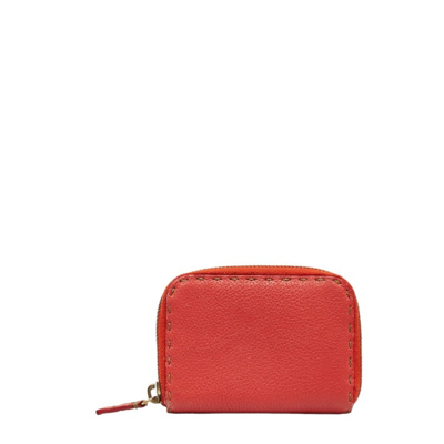 Fendi Selleria Pink Leather Wallet  ()