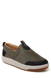 Dearfoams Men's Cypress Water-resistant Energy Return Twin Gore Slipper Shoes In Loden