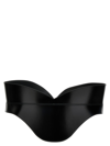 Alexander Mcqueen Leather Waistbelt With Zip Closure 130mm In Black