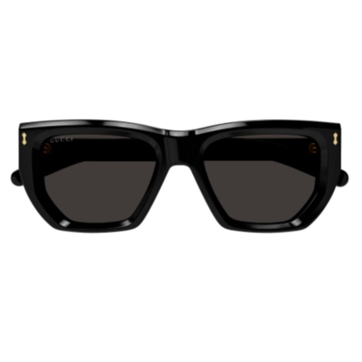 Gucci Eyewear Geometric Frame Sunglasses In Black