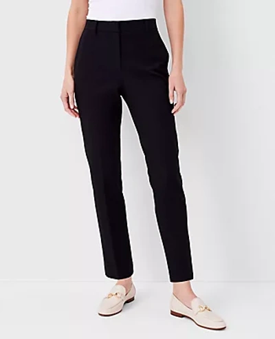 Ann Taylor The High Rise Eva Ankle Pant - Curvy Fit In Black