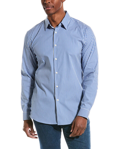 Theory Irving Shirt In Blue