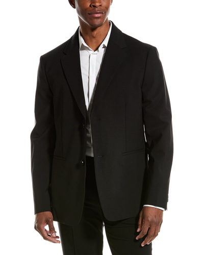 Theory Eldridge Wool-blend Jacket In Black