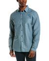 THEORY THEORY ESSENTIAL LINEN-BLEND SHIRT