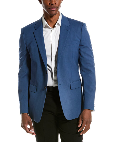 Theory Chambers New Tailor Wool-blend Jacket In Blue