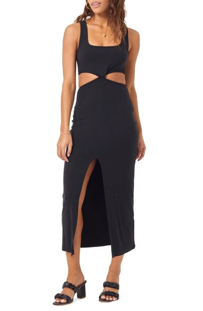 L*space Skyler Cover-up Dress In Black