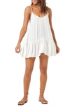 L*space Lspace Carli Cover-up Shift Dress In White