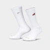Nike Everyday Plus Air Max Cushioned Crew Socks (1-pack) In White/black