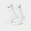 Nike Everyday Plus Cushioned Training Crew Socks (3-pack) In White/black
