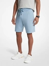 MICHAEL KORS FRENCH TERRY COTTON BLEND SHORTS