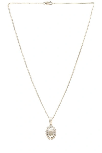 Martine Ali 925 Silver Henri Stone Necklace