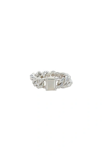 Martine Ali 925 Silver Anita Stone Ring