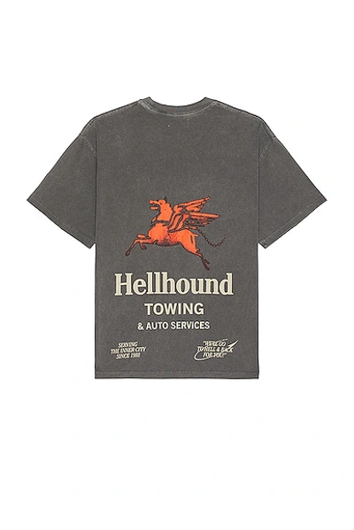 Honor The Gift Hellhound 2.0 Short Sleeve Tee In Black