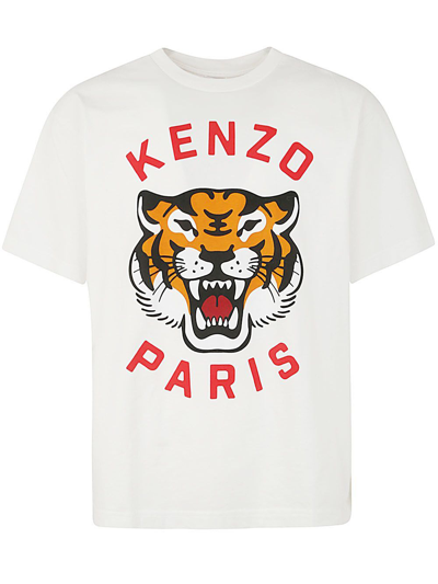 Kenzo Lucky Tiger Oversize T In White