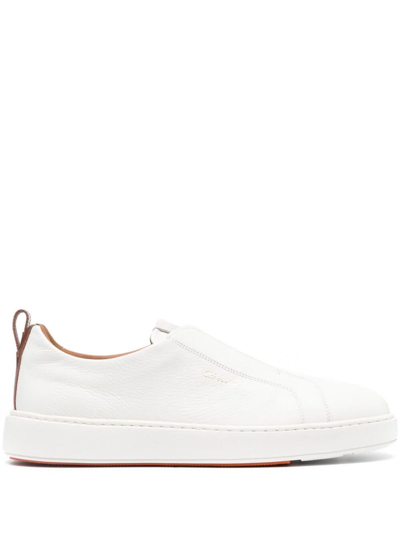 Santoni Victor  Sneakers In White