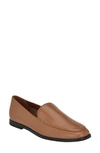 Calvin Klein Nolla Loafer In Dark Natural Leather