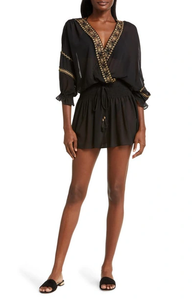 Ramy Brook Tiffany Cover-up Dress In Black