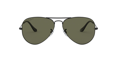 Ray Ban Polarized Sunglasses, Rb3025 Aviator Mirror In Silver,gray Mirror