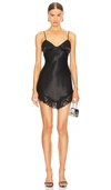 Lovers & Friends X Anja Dujakovi? Cailey Mini Dress In É»‘è‰²