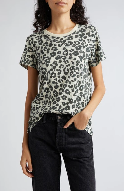 Atm Anthony Thomas Melillo Women's Leopard Cotton Short-sleeve T-shirt In Leopard Print