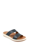 Softwalk Jenna Platform Sandal In Navy