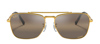 Ray Ban Rb3636 9196g5 Square Polarized Sunglasses In Multi