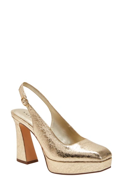 Katy Perry The Square Slingback Pump In Gold