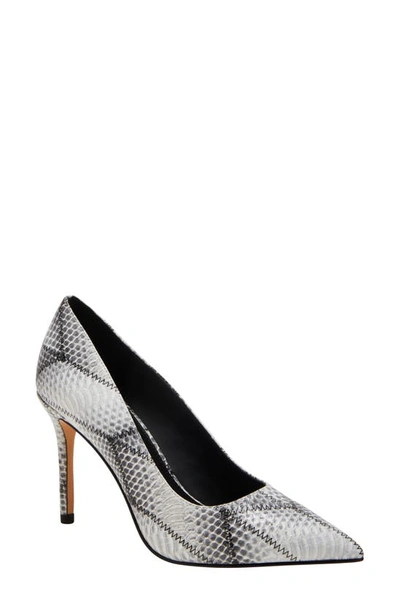 Katy Perry The Revival Pointed Toe Pump In Black White Multi