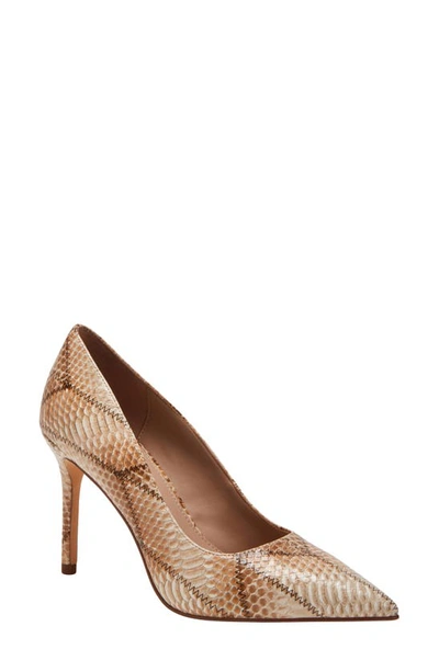 Katy Perry The Revival Pointed Toe Pump In Tan Multi