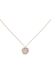 CARTIER MIXED GOLD AND DIAMOND TRINITY NECKLACE