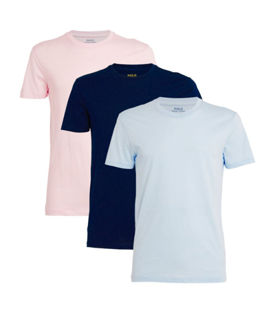 Polo Ralph Lauren Cotton Classic T-shirt (pack Of 3) In Multi