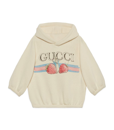 Gucci Kids X Peter Rabbit Hoodie (3-36 Months) In White