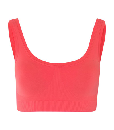 Hanro Touch Feeling Crop Top In Juicy Melange