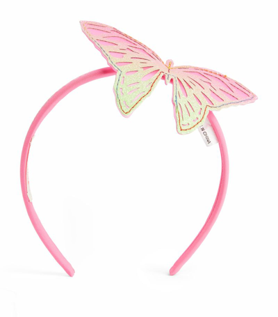 Billieblush Kids' Butterfly Headband In Pink