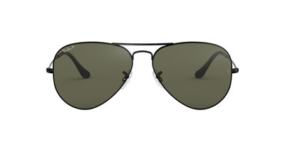 Ray Ban Unisex Polarized Sunglasses, Rb3025 Aviator Classic In Multi