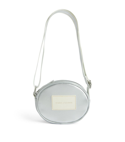 Marc Jacobs Kids' Oval Cross-body Bag In Grey