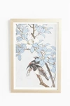 Wendover Art Group Ornithology Motif Wall Art In Blue