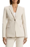 Theory Bistretch Sculpted Blazer In New Sand