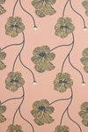 Mitchell Black Flourish Wallpaper In Pink