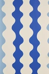 Mitchell Black Low Frequency Wallpaper In Blue